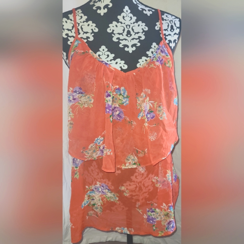 Floral tank top
